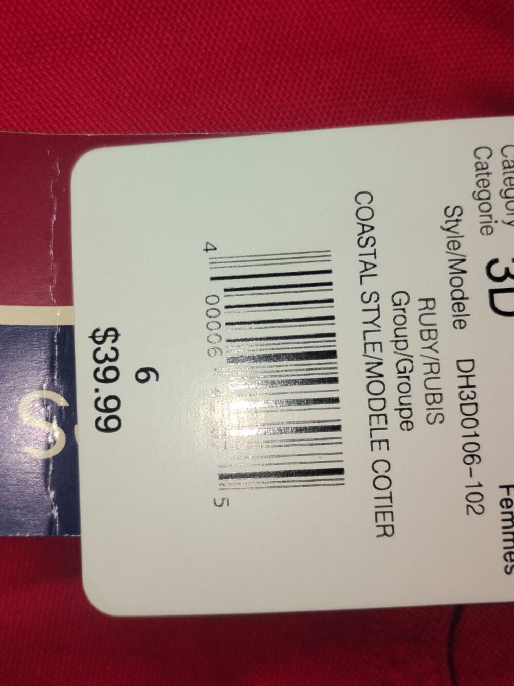 Denver Hayes Red Chino Casual Pants - Picture 4 of 5